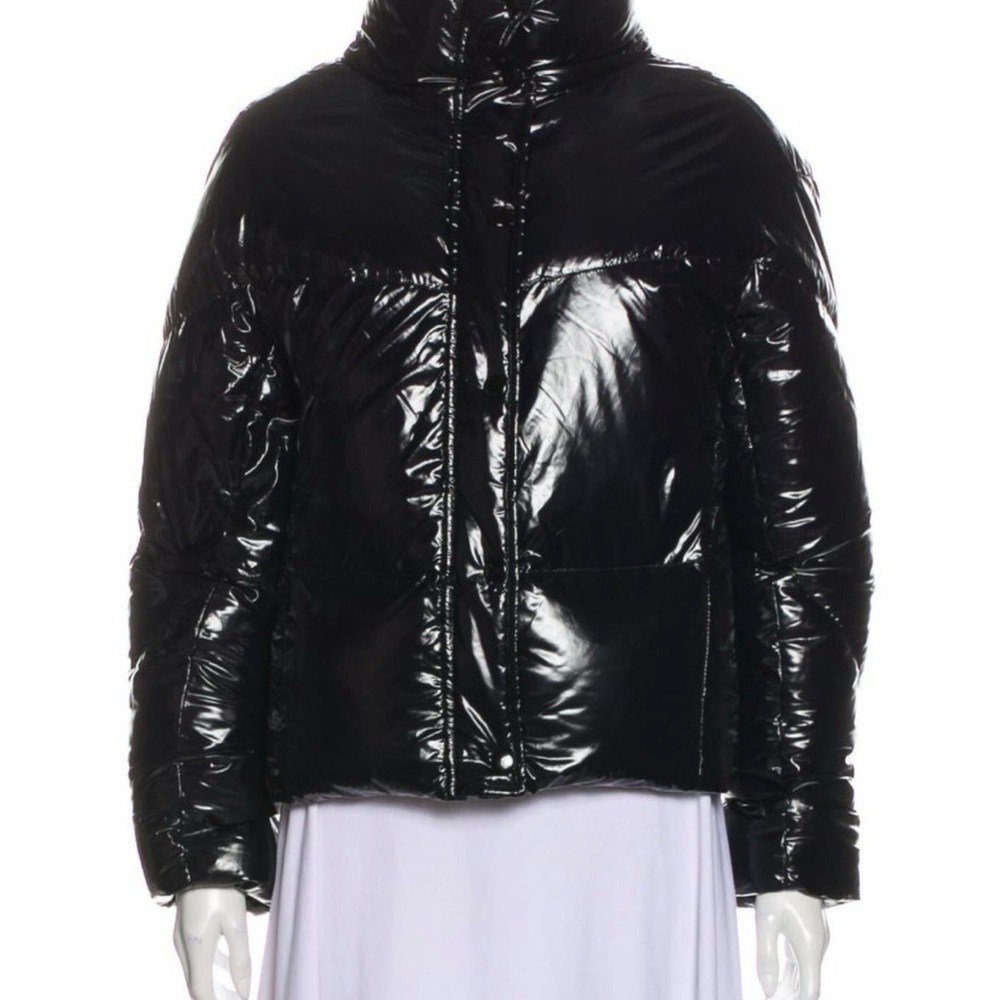 Women's Black Down Puffer Jacket - image 1